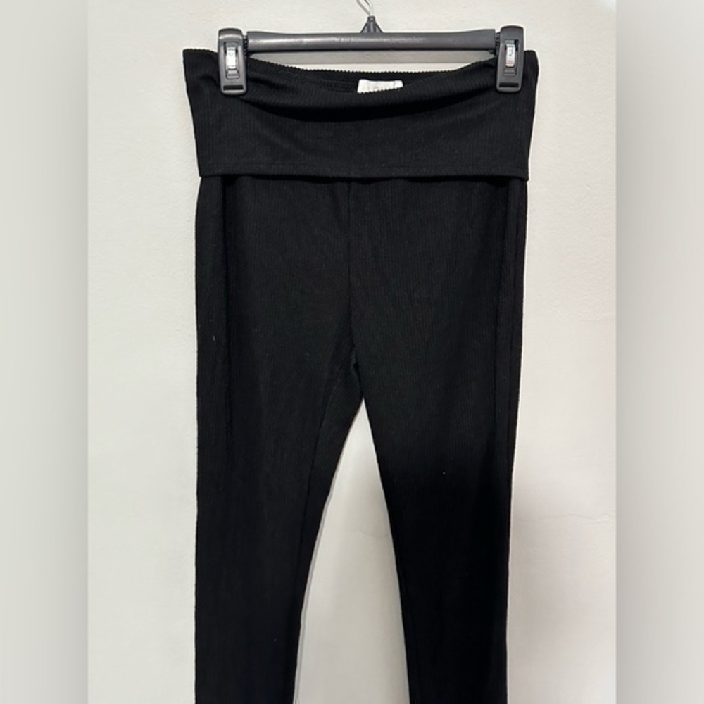Gap Softspun Ribbed Foldover Leggings